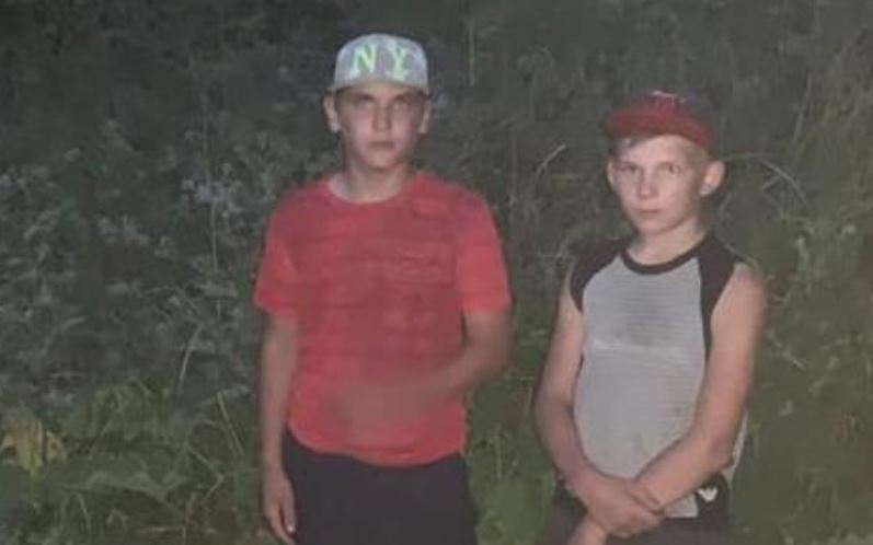 На границе с Россией пограничники обнаружили двух детей