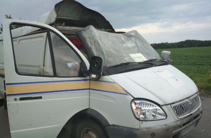 На Полтавщине взорвали автомобиль «Укрпочты» - похищено 2,5 миллиона