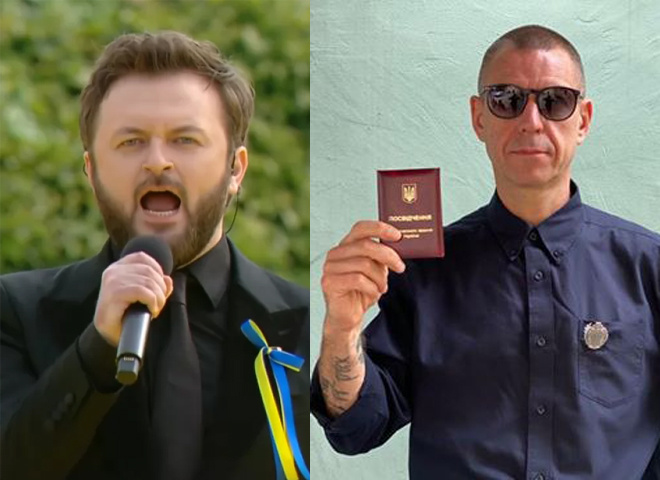 Экс-«ляпис» Михалок и «Дзиздзьо» стали Заслуженными артистами Украины