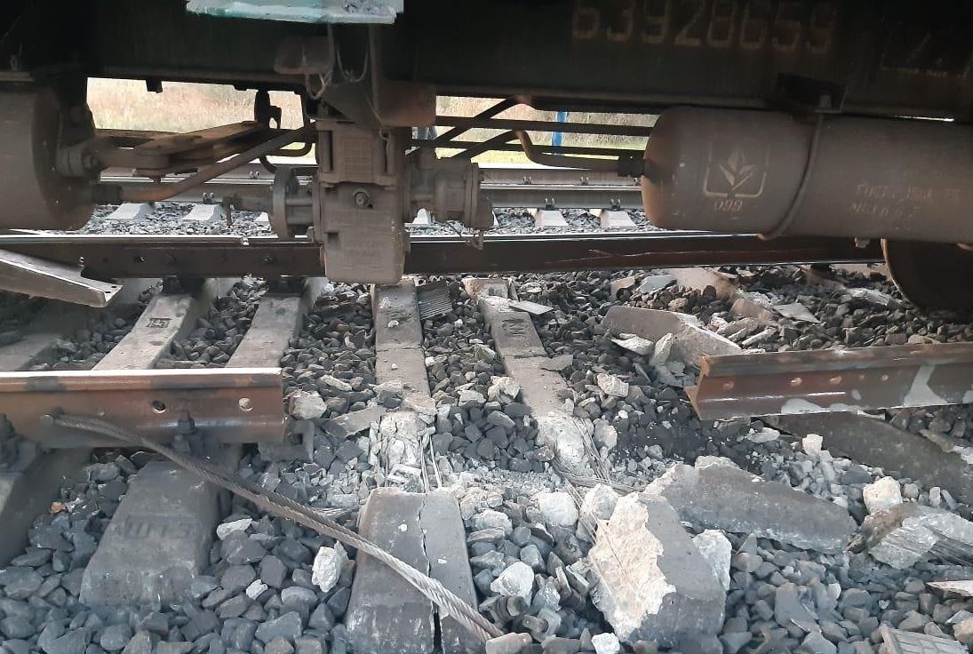 Снятие рельс в Кривом Роге – возможная попытка прикрыть диверсию кражей