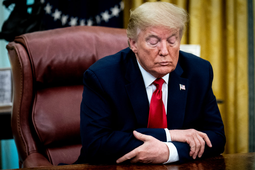Трамп зізнався, що у нього коронавірус