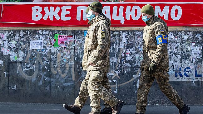 Украинская армия в полной боевой готовности из-за опасности терактов