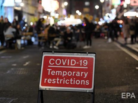 Локдаун в Англии позволил снизить число заражений COVID-19 на 30%