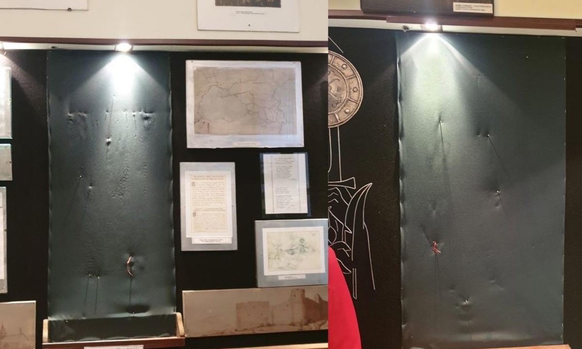 Полиция не смогла выйти на след похитителей коллекции оружия из музея в Миргороде