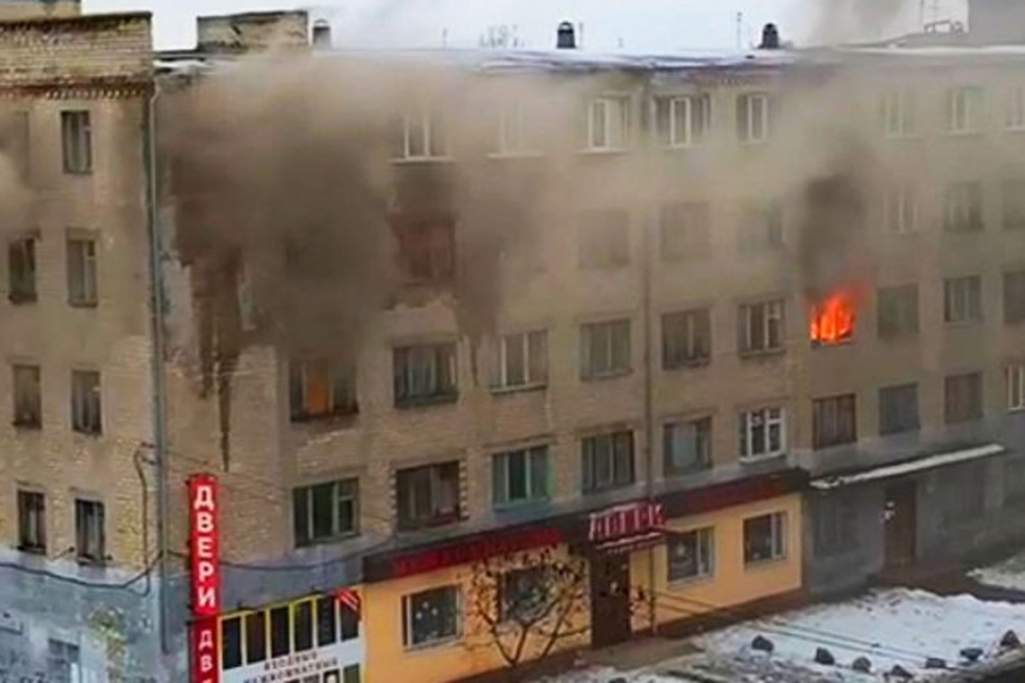 В Павлограде горело общежитие, есть пострадавшие